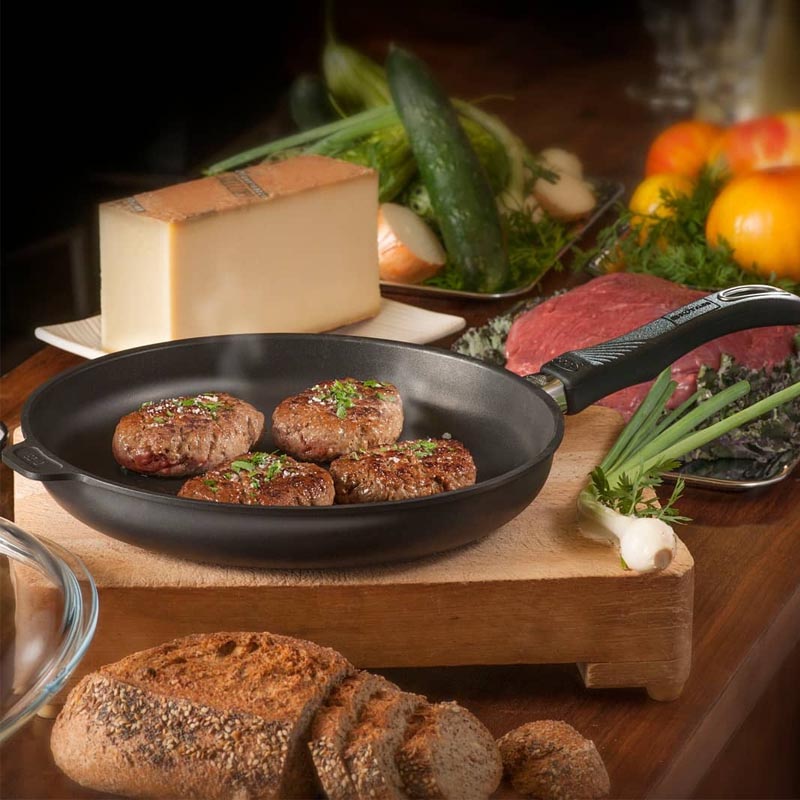  Сковорода Gastrolux индукционная низкая со съемной ручкой 24x4см
