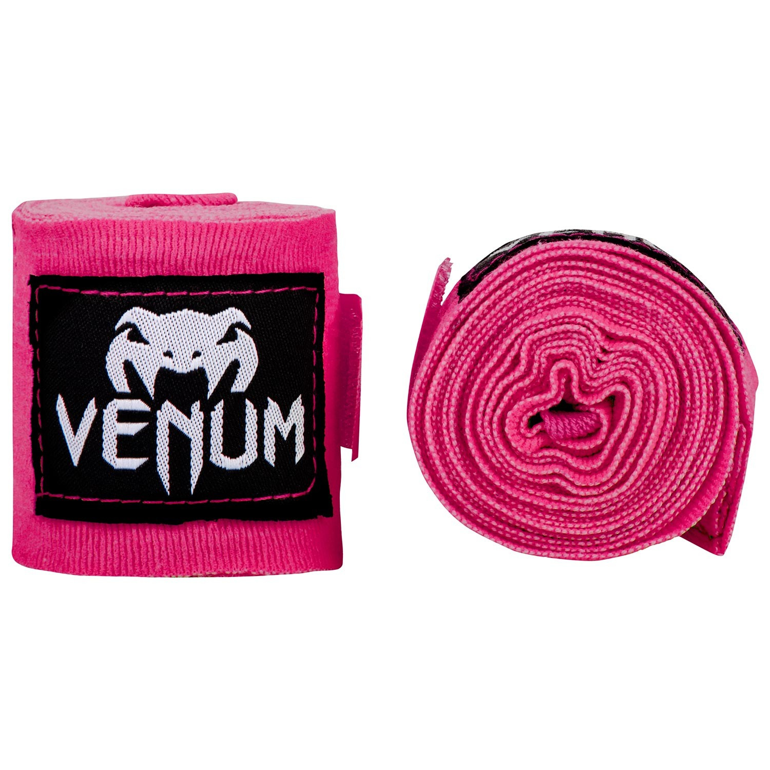 Бинты для mma venum kontact boxing handwraps 2,5m neo pink