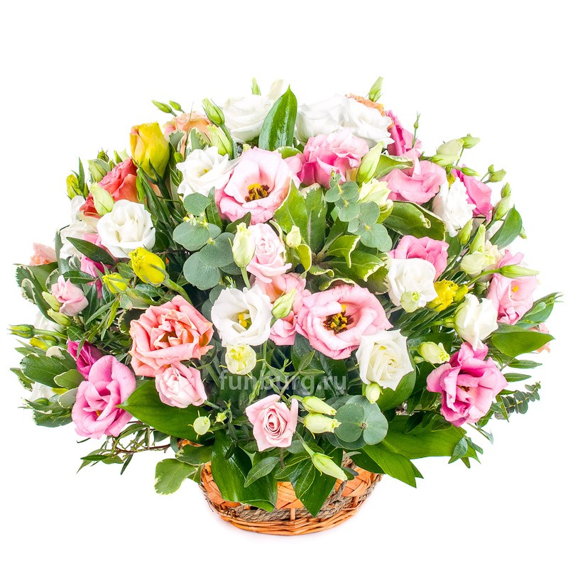 Корзины цветов  Фанбург Корзина цветов «Утро в Венеции»