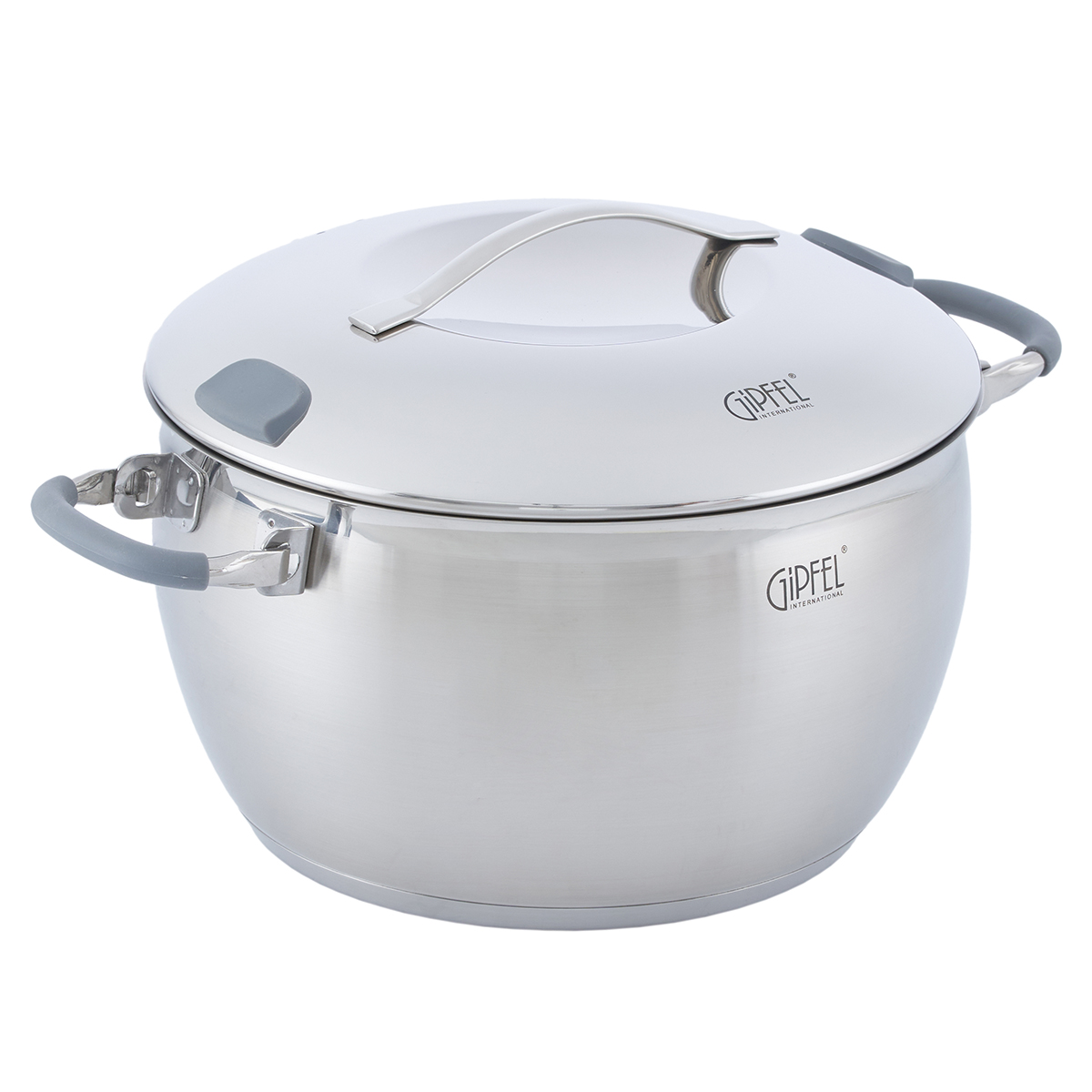  Кастрюля из нержавеющей стали Gipfel Hessen 52621 24 см/5 л