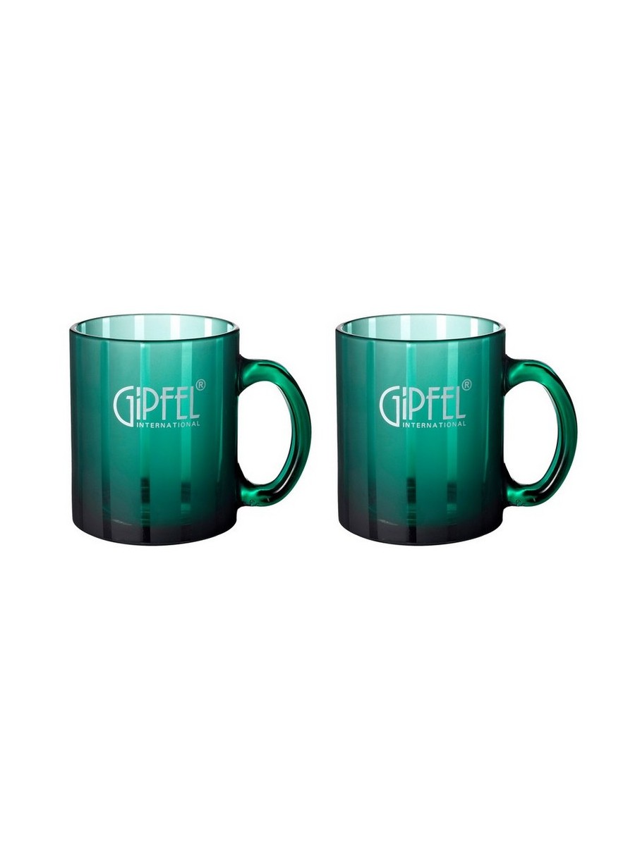 Чайные наборы Набор кружек Gipfel Green 7928 350 мл 2 предмета