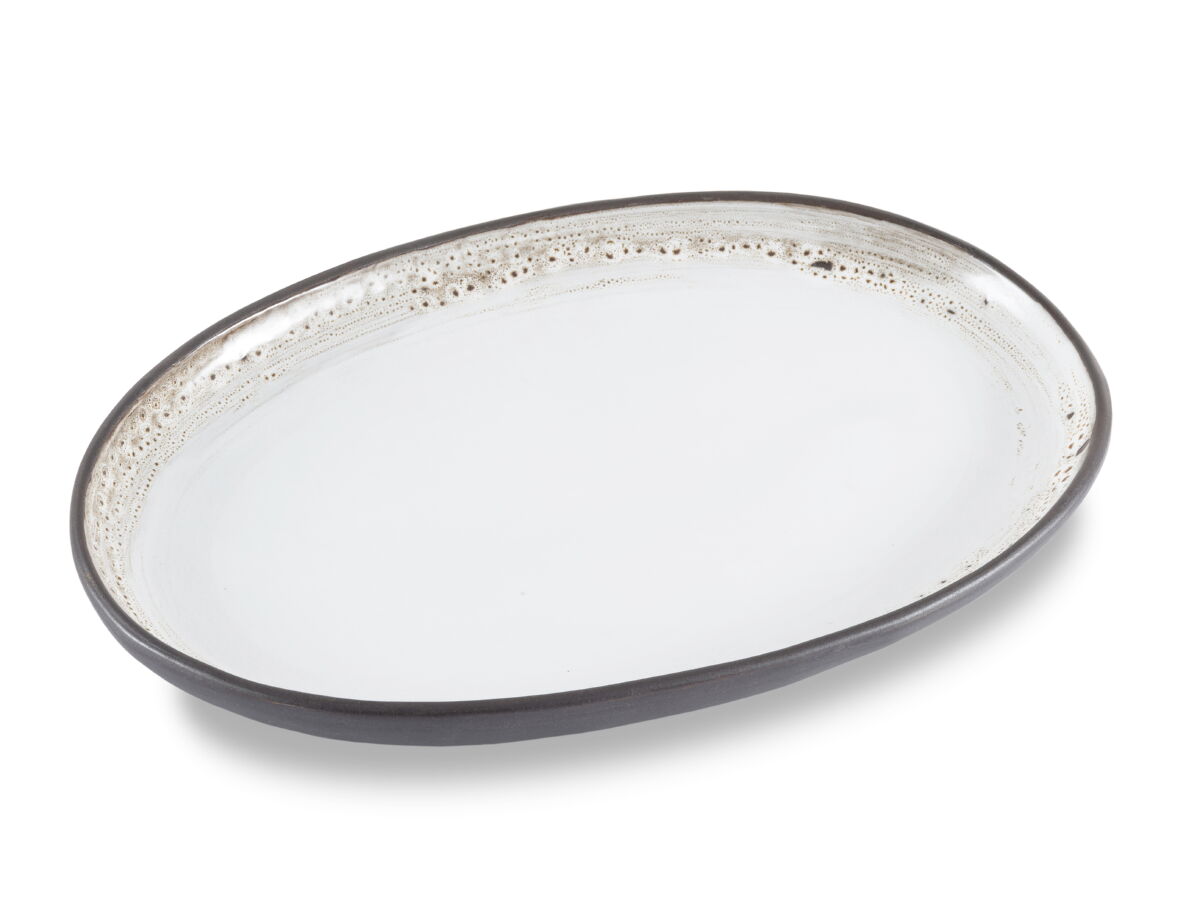 Керамические тарелки Тарелка овальная Gipfel Meringue 009000016 31x21 см