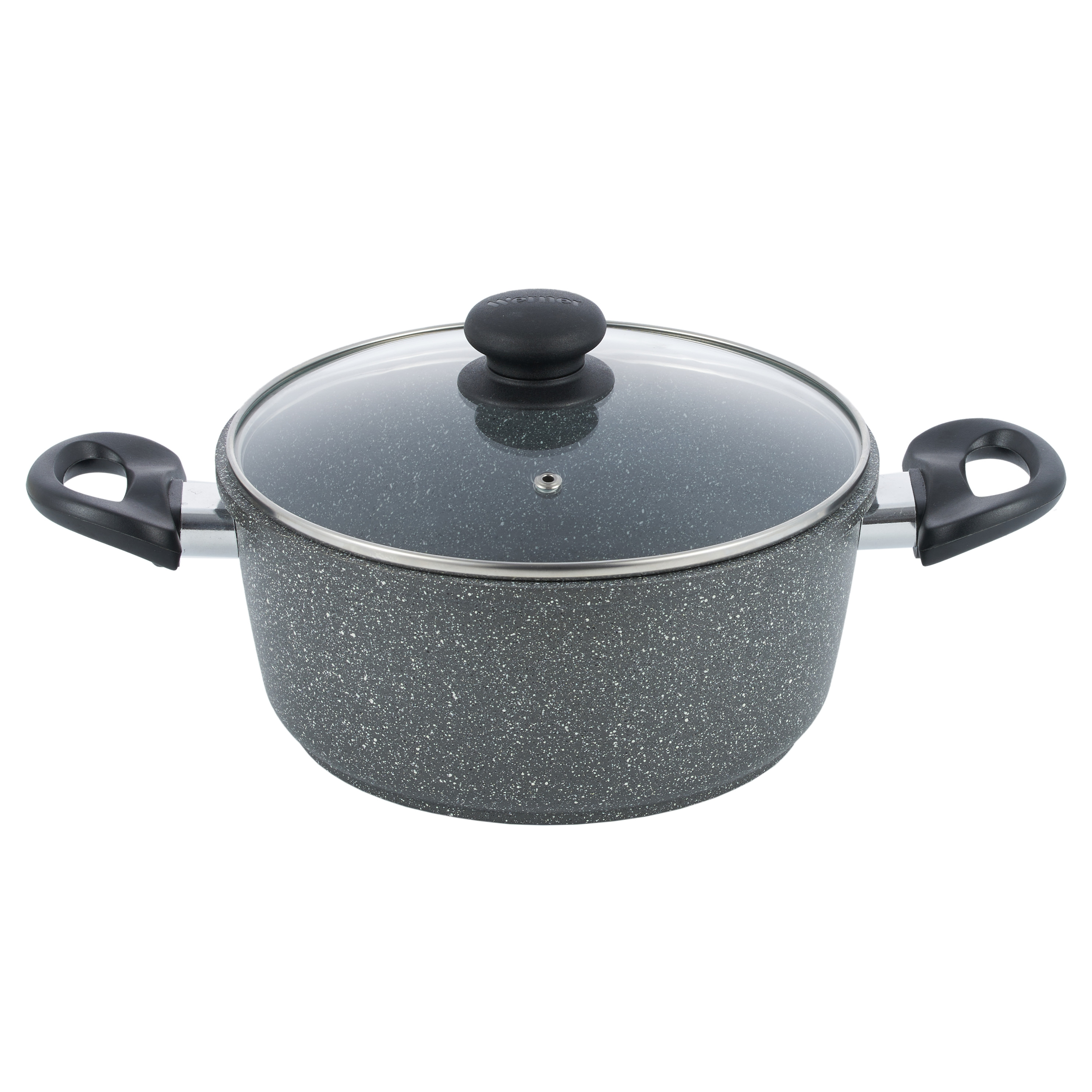 Алюминиевые кастрюли  Gipfel Алюминиевая кастрюля Werner Letizia 51678 22 см/3,3 л