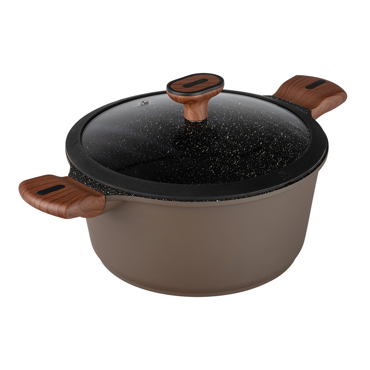 Алюминиевые кастрюли  Gipfel Кастрюля из литого алюминия Werner Dono 51471 24 см/4.3 л