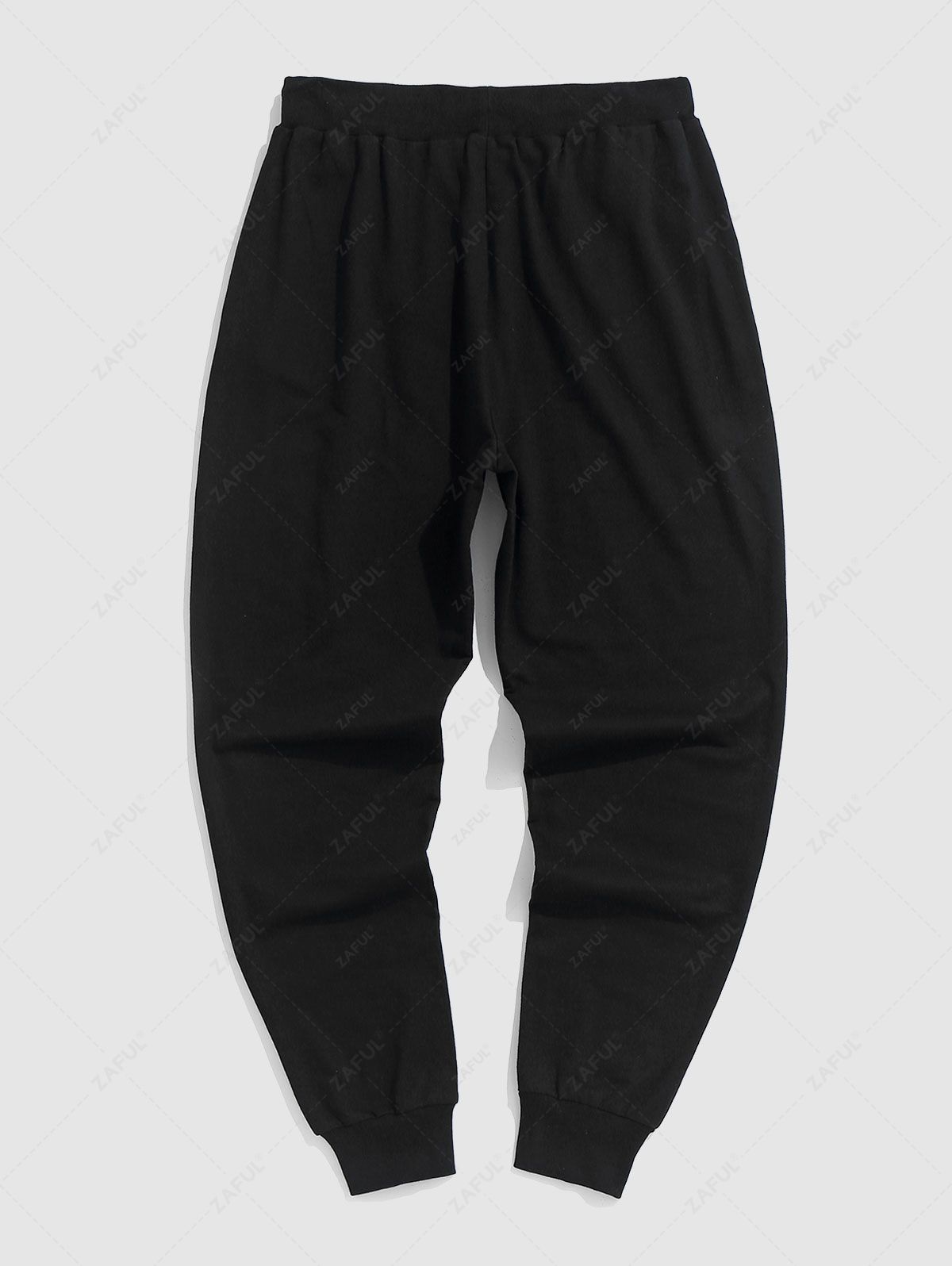 Chinese Style Dragon Pattern Jogger Sweatpants