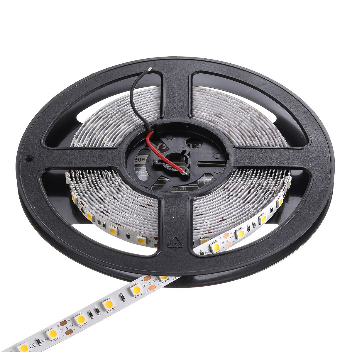 Светодиодная лента Led Crystal 5050, 60 д/м, 14,4W, 12V, IP20, нейтральный белый, открытая