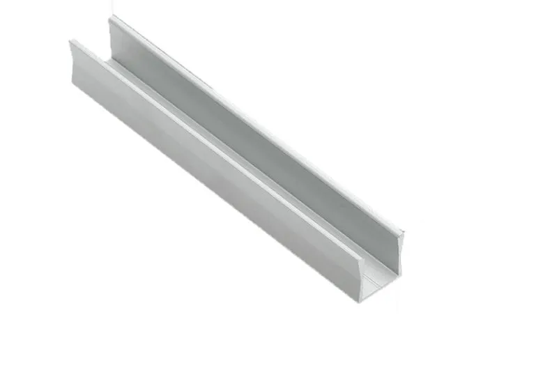 Профиль накладной PA-GLAXMNK-AL 14*14,2*2000 алюминиевый для светодиодной ленты MINI высокий, серебристый