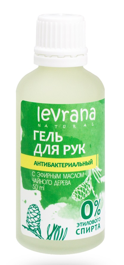 Антибактериальный гель для рук Levrana, 50мл
