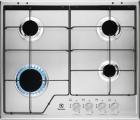 Газовая варочная панель Electrolux KGS6424SX, нержавеющая сталь