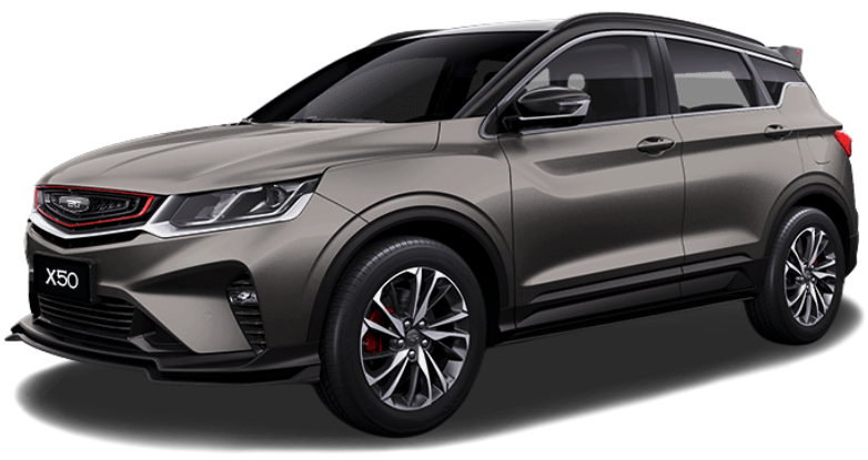 Geely Belgee X50, Черный металлик, 2024