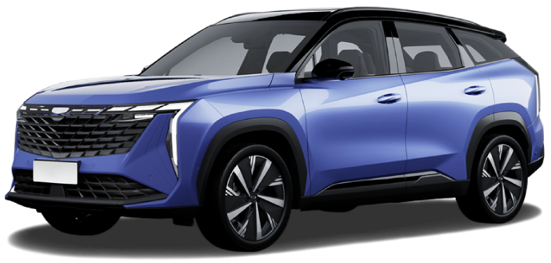 Geely Atlas, Starry Blue / Серо-голубой металлик, 2023