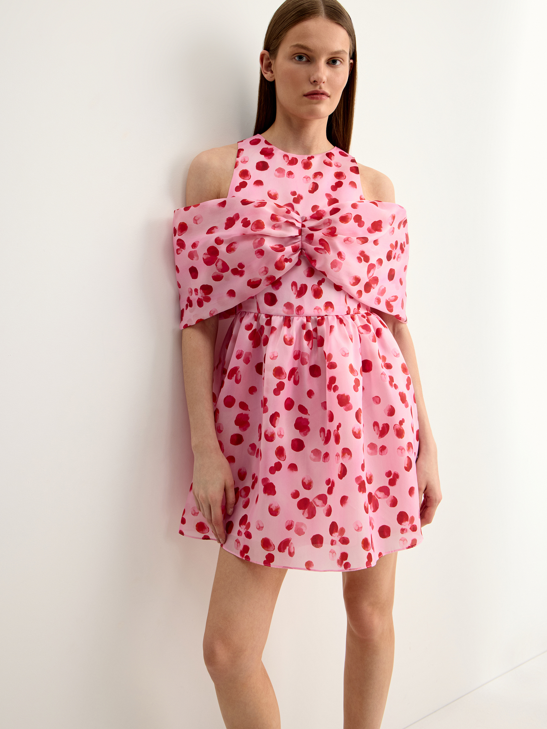   12Storeez Платье Rose из тафты 12 STOREEZ