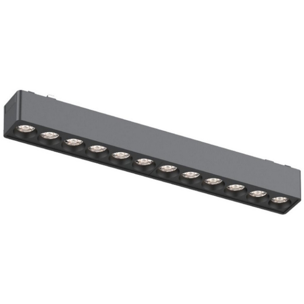 Трековый светильник светодиодный магнитный LED 12W 48V с переключателем цветовой температуры Aployt Magnetic track 48 APL.0100.01.12