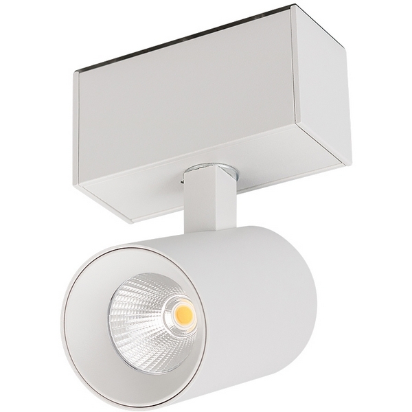 Трековый светильник магнитный светодиодный MAG-SPOT-45-R85-7W Warm3000 (WH, 24 deg, 24V) (Arlight, IP20 Металл) 026964