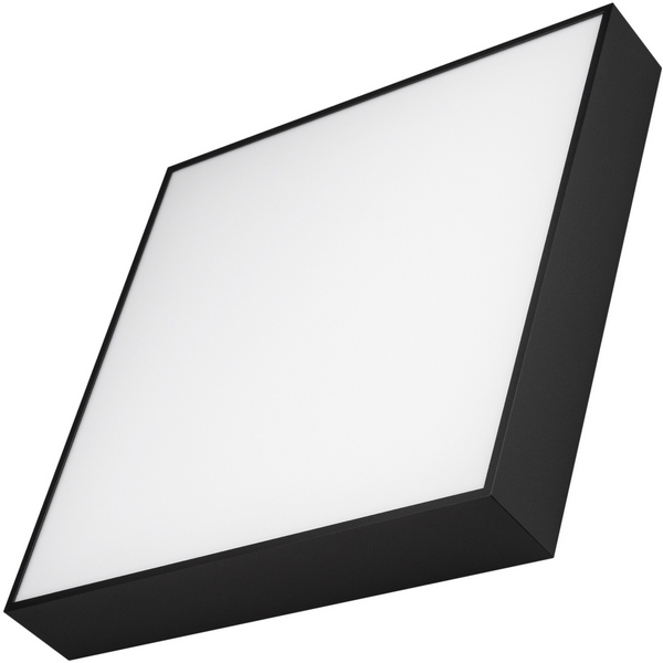 Потолочный светильник квадратный LED прямоугольный SP-QUADRO-S400x400-40W Day4000 (BK, 120 deg, 230V) (Arlight, IP40 Металл) 034795