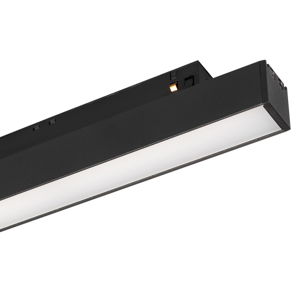 Трековый светильник магнитный светодиодный MAG-ORIENT-FLAT-L690-24W Warm3000 (BK, 80 deg, 48V, DALI) (Arlight, IP20 Металл) 035570
