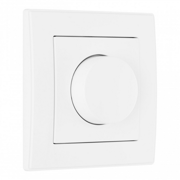 Диммер 500Вт с рамкой (белый) Arte Milano SET06-1 SET06-1-48-1 white