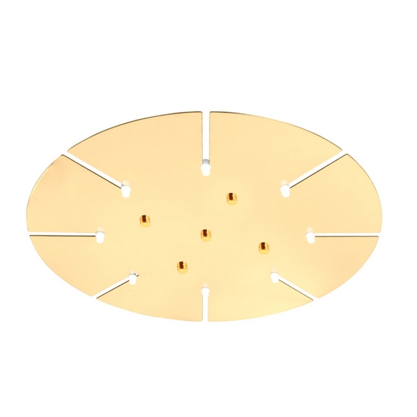 Потолочная база Crystal Lux D600-8 GOLD