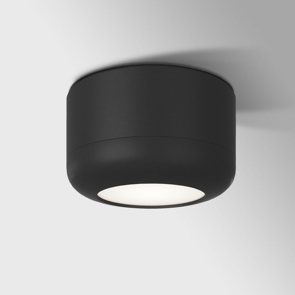 Светильник потолочный светодиодный Elektrostandard Onde 25046/LED 15W 4000K чёрный