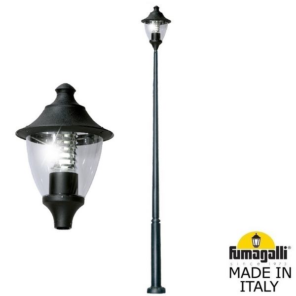 Наземный фонарь светодиодный IP65 Fumagalli Gino F50.372.000.AXE27
