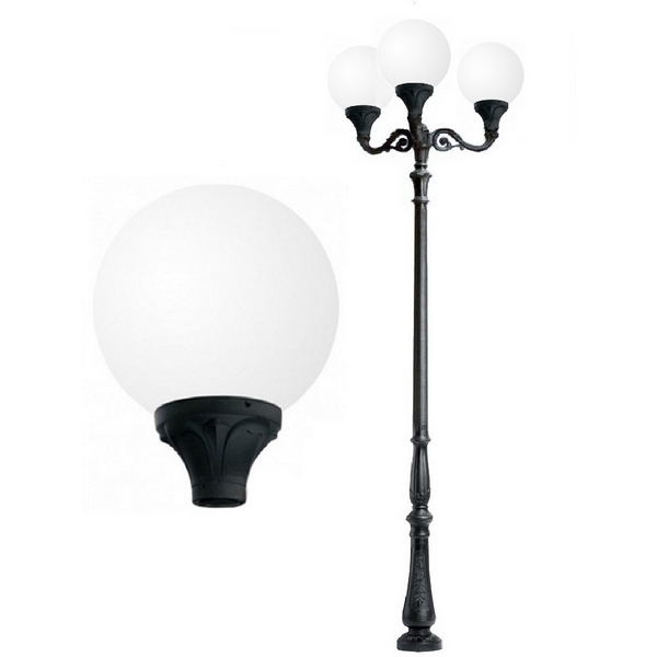 Наземный фонарь светодиодный IP65 Fumagalli Globe 400 G40.205.M30.AYE27