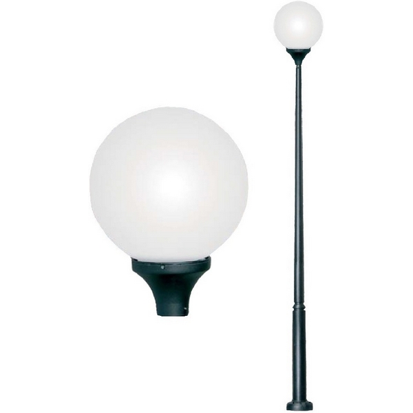Наземный фонарь светодиодный IP65 Fumagalli Globe 400 Modern G41.372.000.AYE27