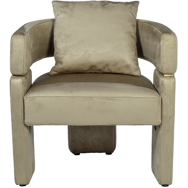 Кресло велюр оливковый 70*61*69см Garda Decor арт.58DB-20089