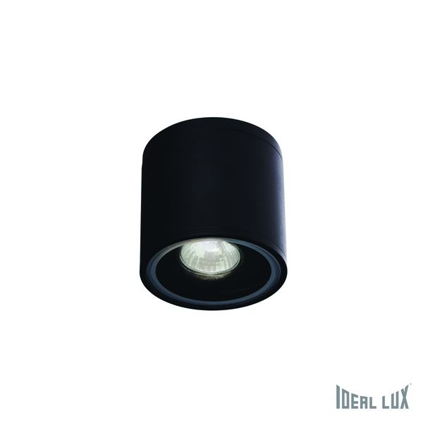Уличные потолочные светильники Потолочный светильник уличный PL1 Ideal Lux Gun NERO