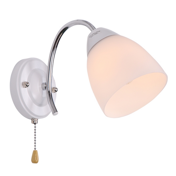 Бра с выключателем MD.8410-1-W CH+WH Imex