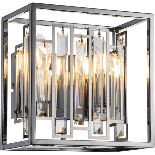Бра хрусталь (12001/2W Chrome) Indigo Valzer V000065