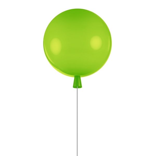 Детский потолочный светильник воздушный шарик Loft It Memory 5055C green