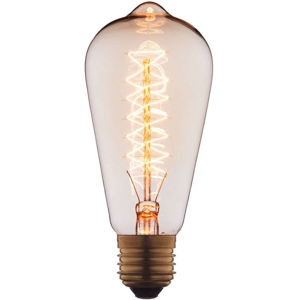 лампочка накаливания Эдисона груша E27 40W 2400-2800K Loft It Edison Bulb 6440-CT