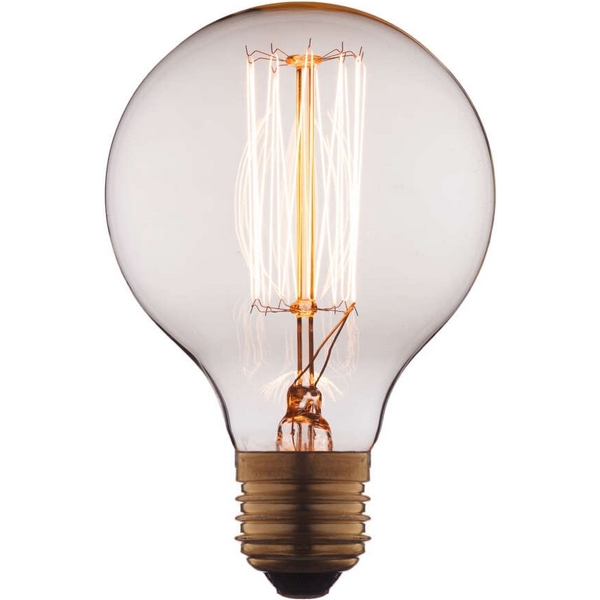 лампочка накаливания Эдисона груша E27 40W 2400-2800K Loft It Edison Bulb G8040
