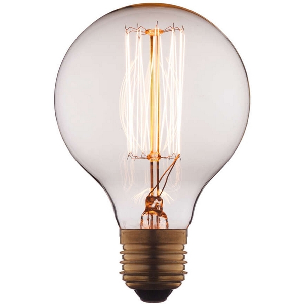 лампочка накаливания Эдисона груша E27 60W 2400-2800K Loft It Edison Bulb G8060
