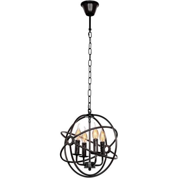 Подвесная люстра Loft It Foucaults Orb LOFT1192-4 подсвечник