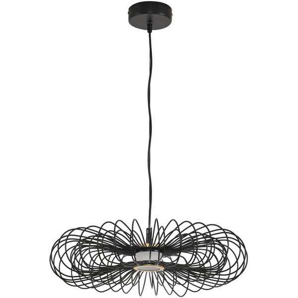 Подвесной светильник светодиодный Lumion Camomile 8301/9L LEDIO черный, металл/акрил LED 9W 3000K 220V