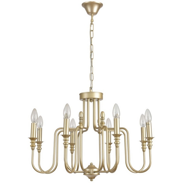 Подвесная люстра Lumion Suana 8318/8 шампань/металл E14 8*40W 220V