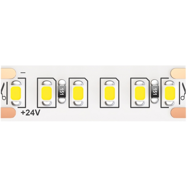 Светодиодная лента влагозащищенная 24В 2835 20Вт/м 3000K 5м IP65 арт.10157 Maytoni Led strip 10157