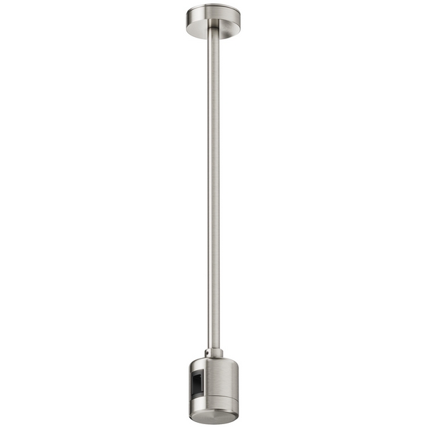 Крепление потолочное Medium 300мм с прямым коннектором питания Flarity платина Maytoni Accessories for tracks Flarity TRA158C-IPC1-PT (159-9238)