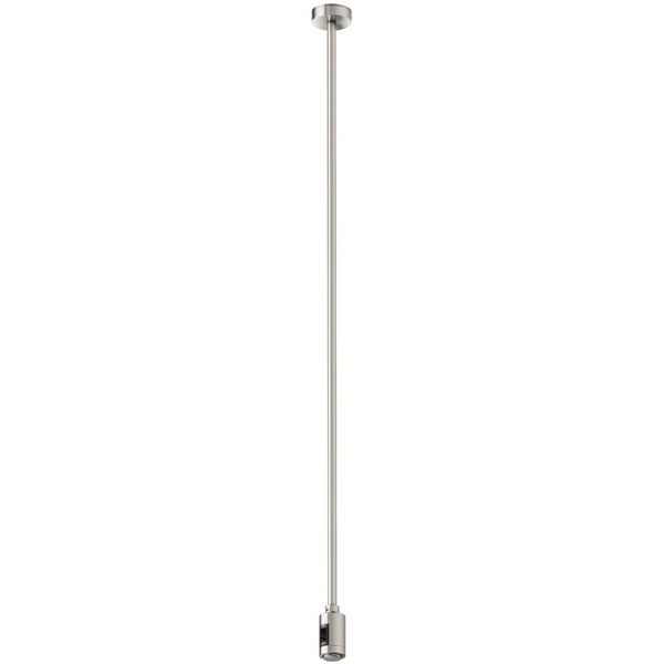 Крепление потолочное Long 700мм с вводом питания Flarity платина Maytoni Accessories for tracks Flarity TRA159C-B1-PT