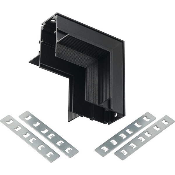 Коннектор угловой для встраиваемого шинопровода MyFar Accessories for MagLine 23 MT0200-CLW-B