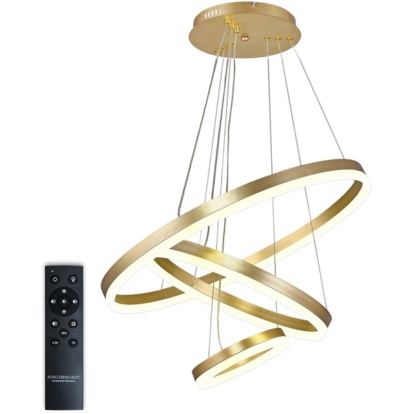 Подвесной светильник с пультом Natali Kovaltseva Oreol LED LAMPS 81279