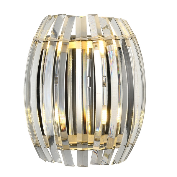 Бра хрустальное 79007/2W Natali Kovaltseva Orbis CHROME