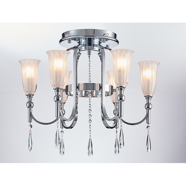Потолочная люстра Newport 4800 4806/PL chrome