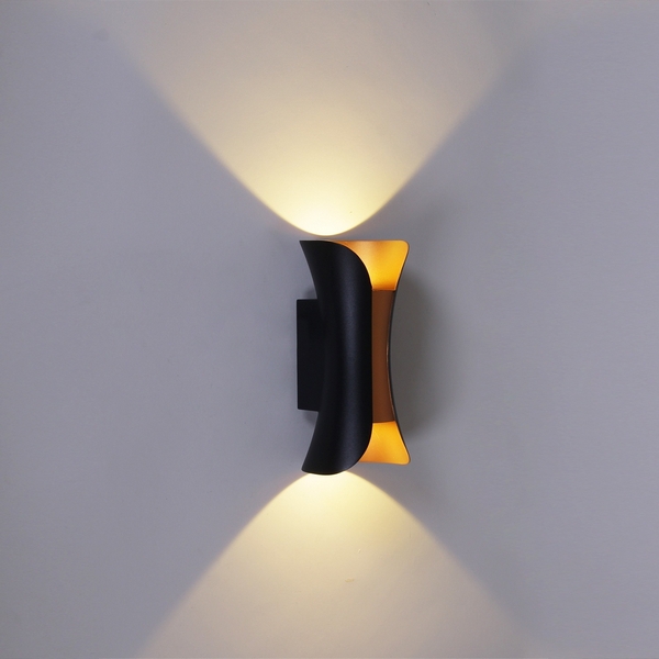   Люстрон Архитектурная подсветка IP65 светодиодная Reluce 86852-9.2-002KT LED2*5W BK+GD