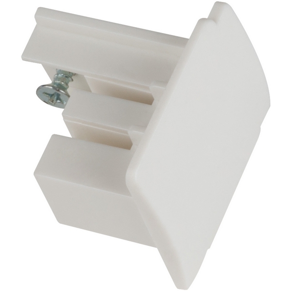 Заглушка торцевая для шинопровода Uniel UFB-C41 WHITE 1 POLYBAG