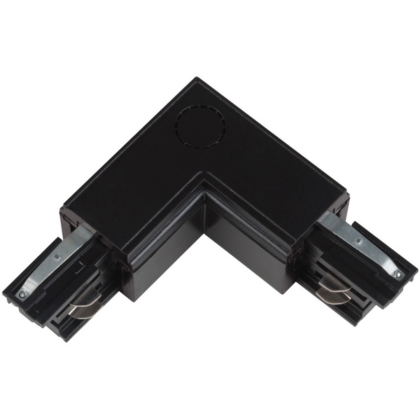Соединитель для шинопроводов L-образный, внешний Uniel UBX-A21 BLACK 1 POLYBAG