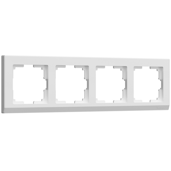 Рамка на 4 поста Stark (белый) Werkel W0041801 (a050914)