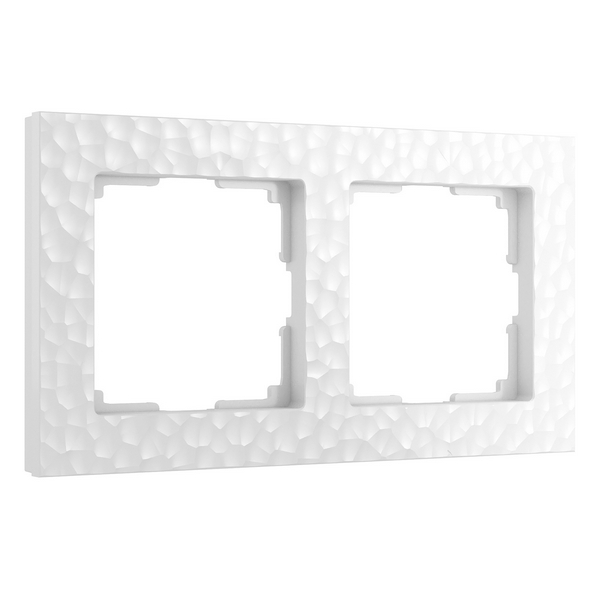 Рамка на 2 поста Hammer (белый) Werkel W0022401 (a052515)