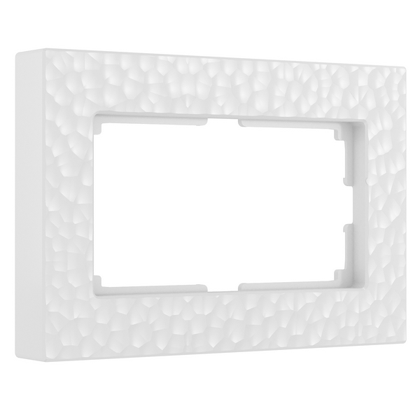 Рамка для двойной розетки Hammer (белый) Werkel W0082401 (a052533)